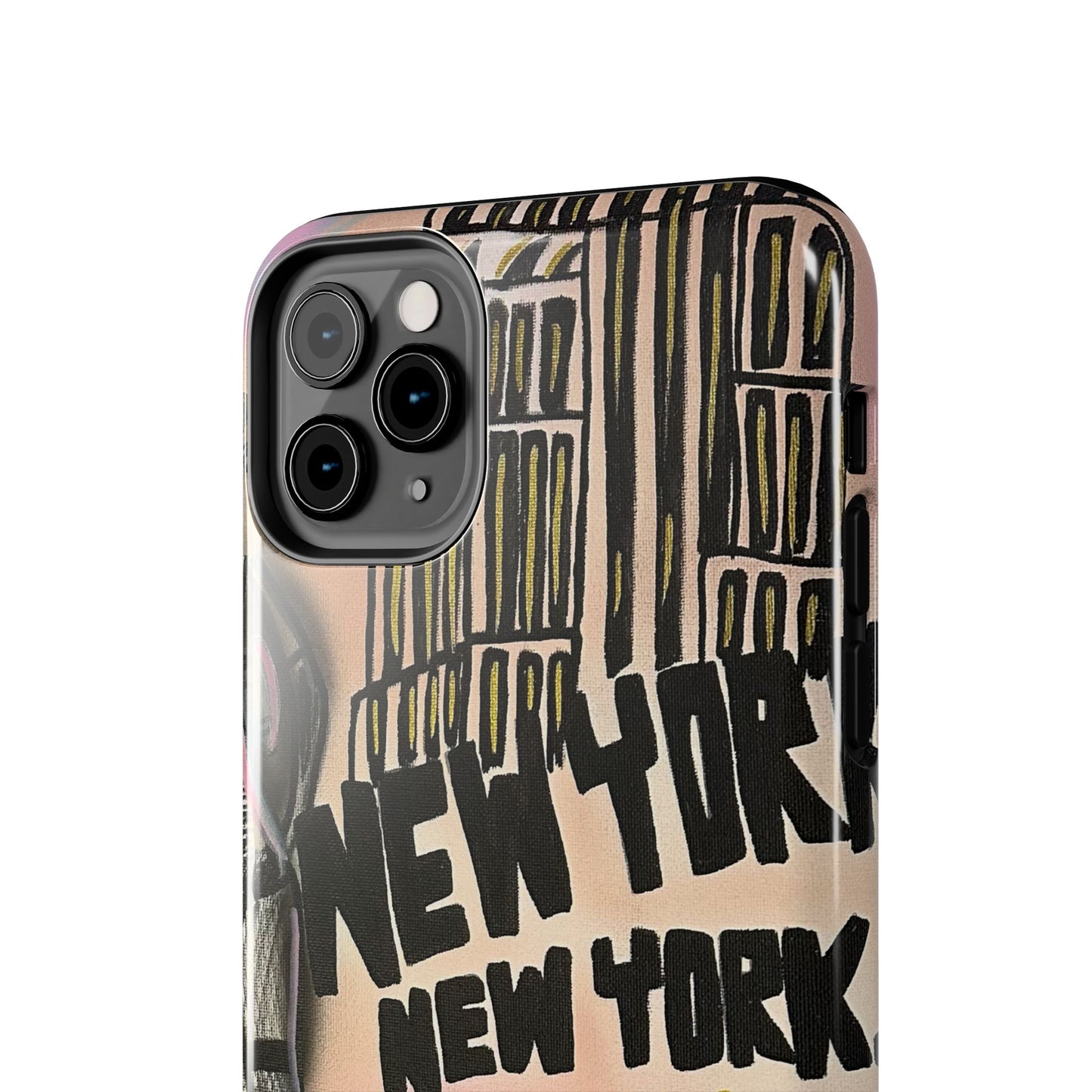 "new york, new york!" airbrush iPhone case