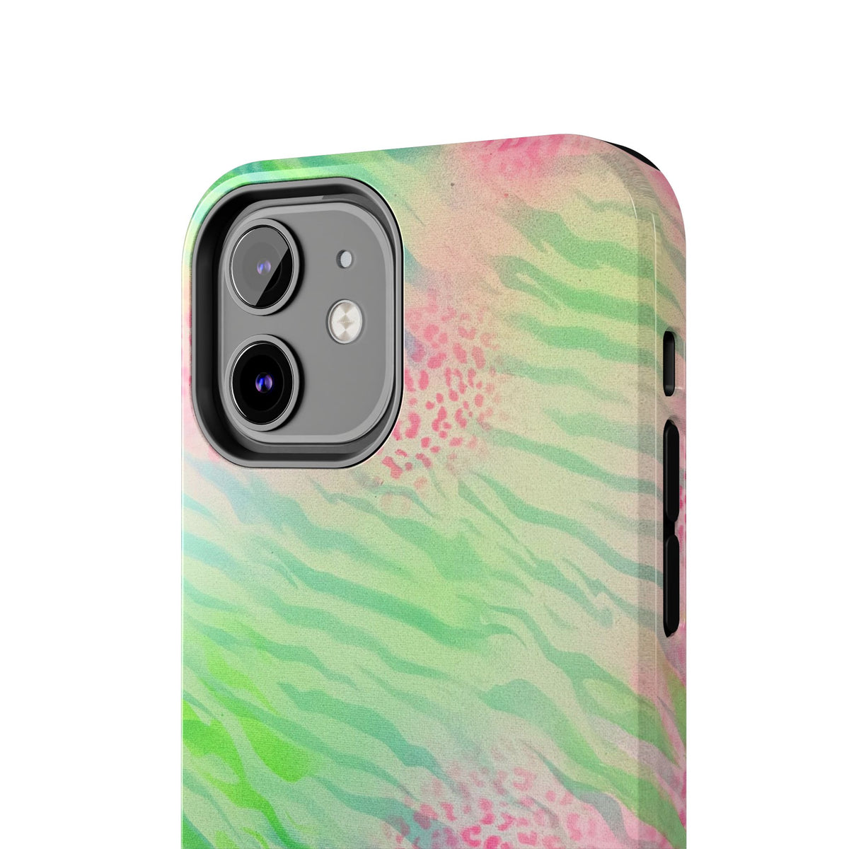 "teal cheetah" airbrush iPhone case