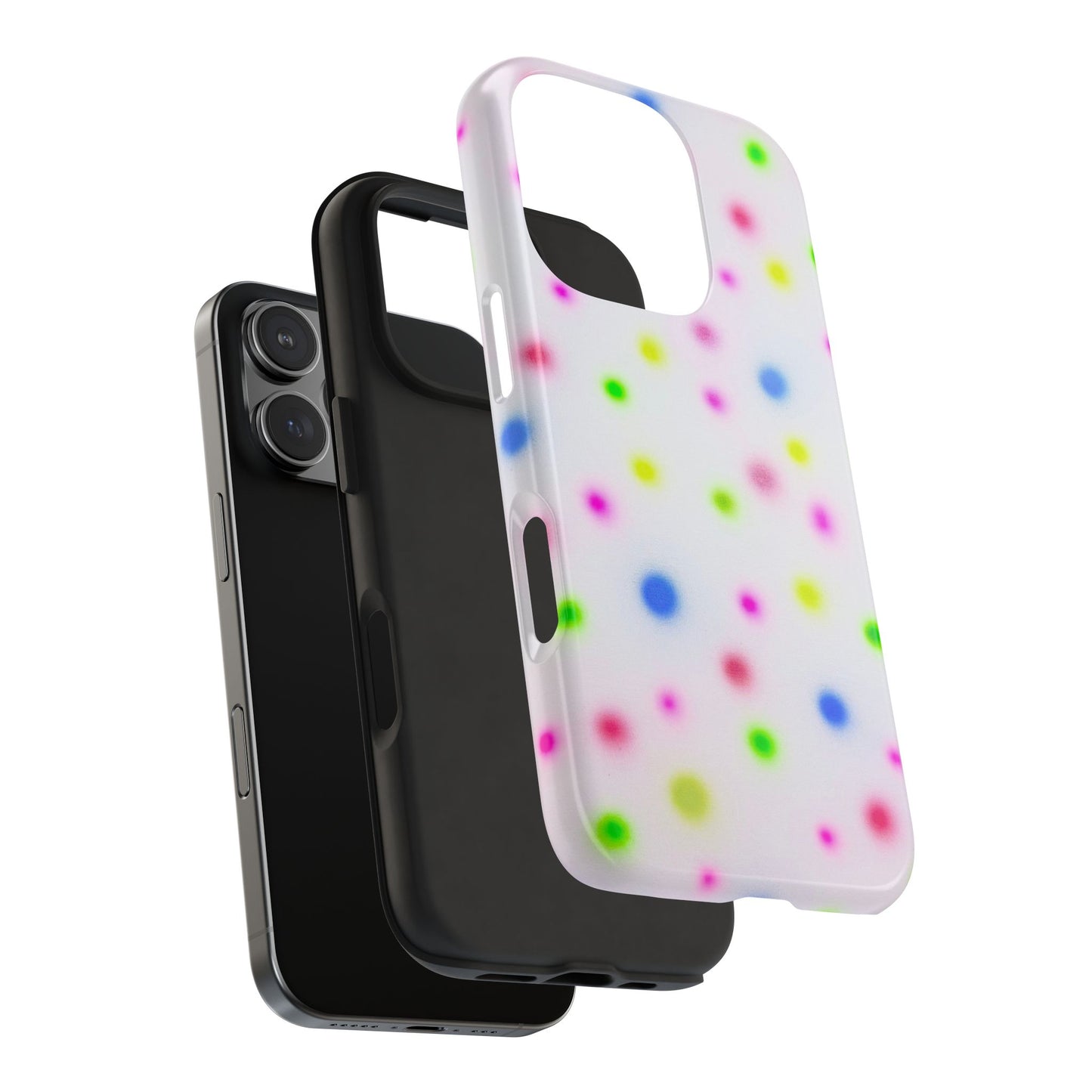 "birthday cake polka dot" airbrush iPhone case