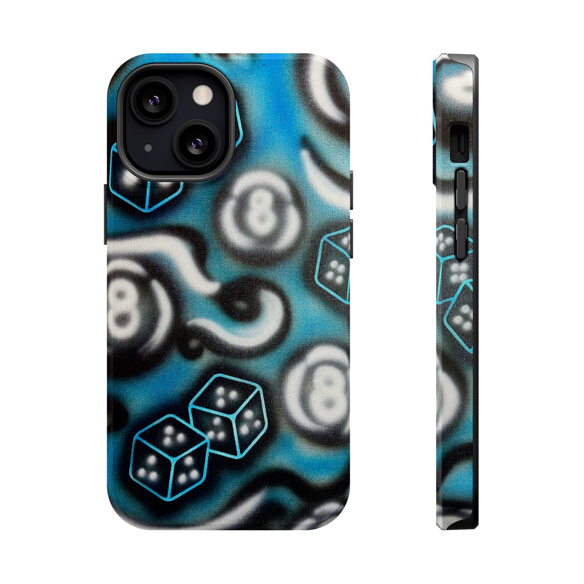 MagSafe "risk it!" airbrush iPhone case