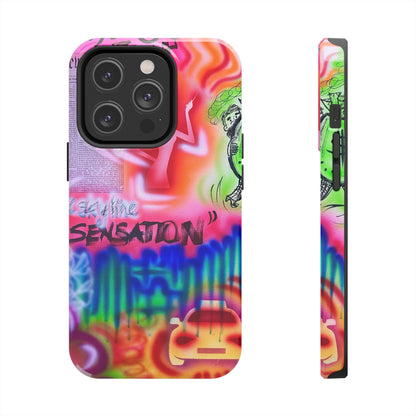 "skyline sensation" airbrush iPhone case