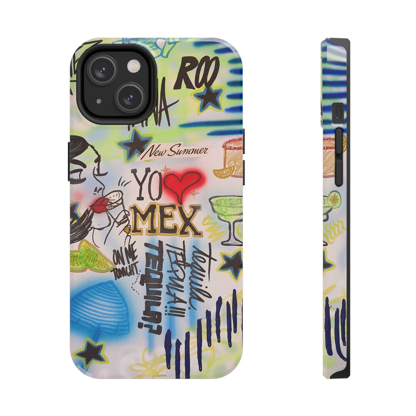 "salted lime" airbrush iPhone case