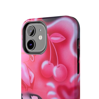 "on her way" airbrush iPhone case