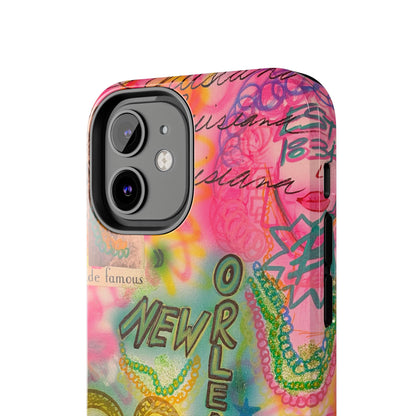 "new orleans, la" airbrush iPhone case