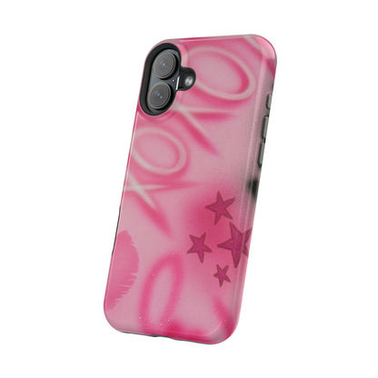 MagSafe "perfectly pink" airbrush iPhone case