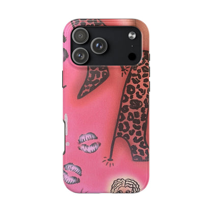 "cheetah boots" airbrush iPhone case