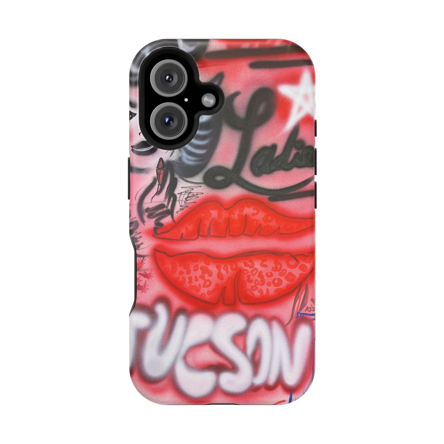 MagSafe "tucson, az" airbrush iPhone case