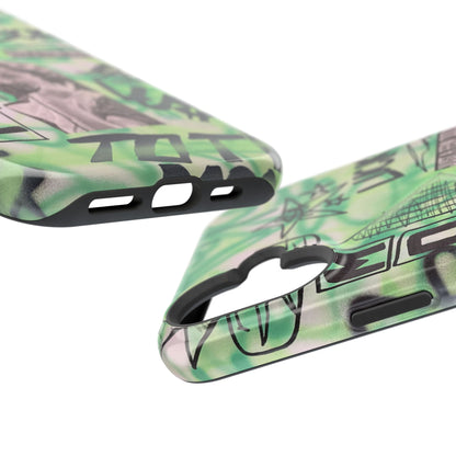 MagSafe "lust over luck" airbrush iPhone case