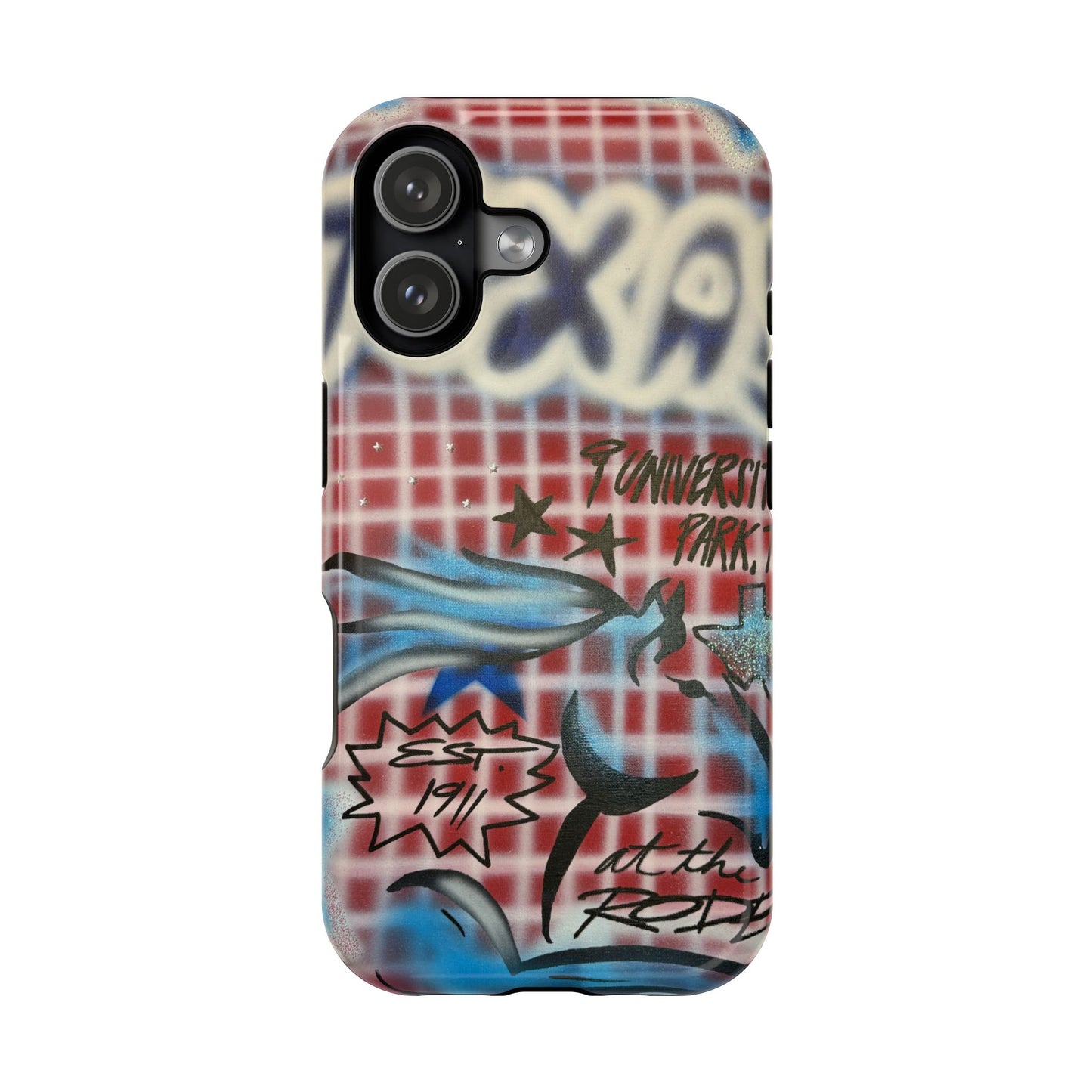 MagSafe "texas" airbrush iPhone case