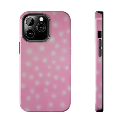 "strawberry swirl polka dots" airbrush iPhone case