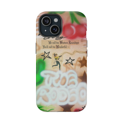 MagSafe "the rodeo" airbrush iPhone case