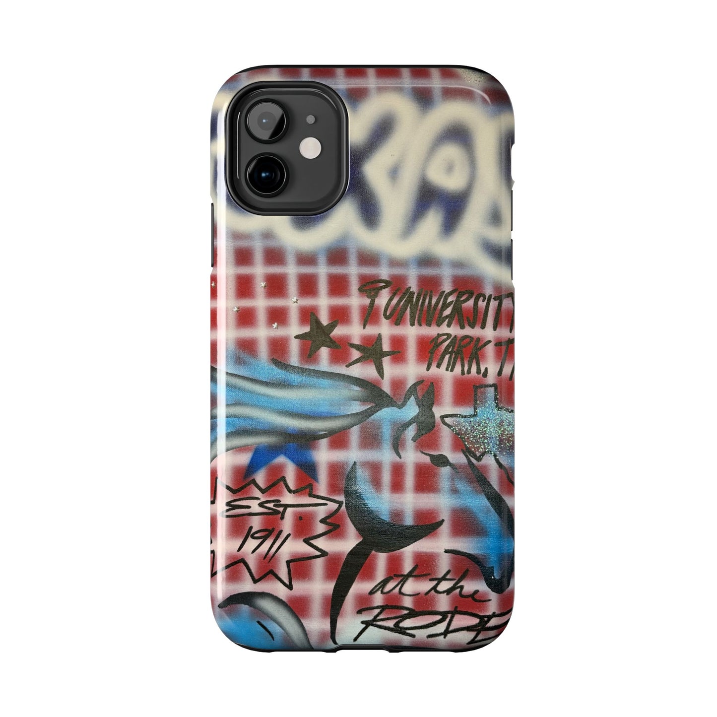 "texas" airbrush iPhone case