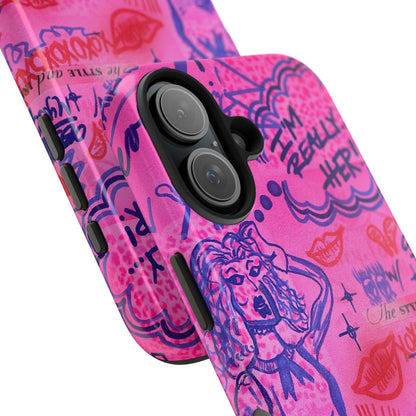 "really "HER!" airbrush iPhone case