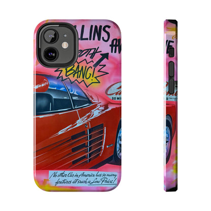 "miami momentos" airbrush iPhone case