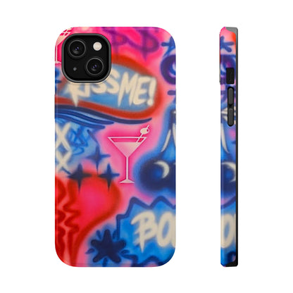 MagSafe "kiss me pt. 2" Airbrush iPhone Hülle