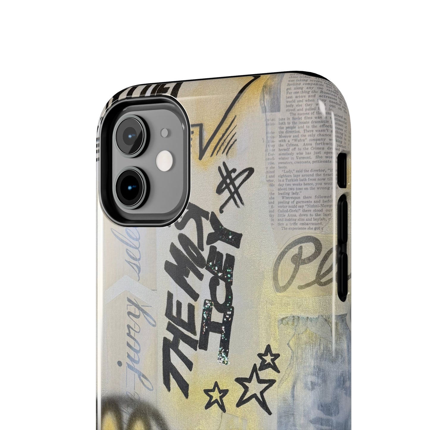 "golden glacier" airbrush iPhone case