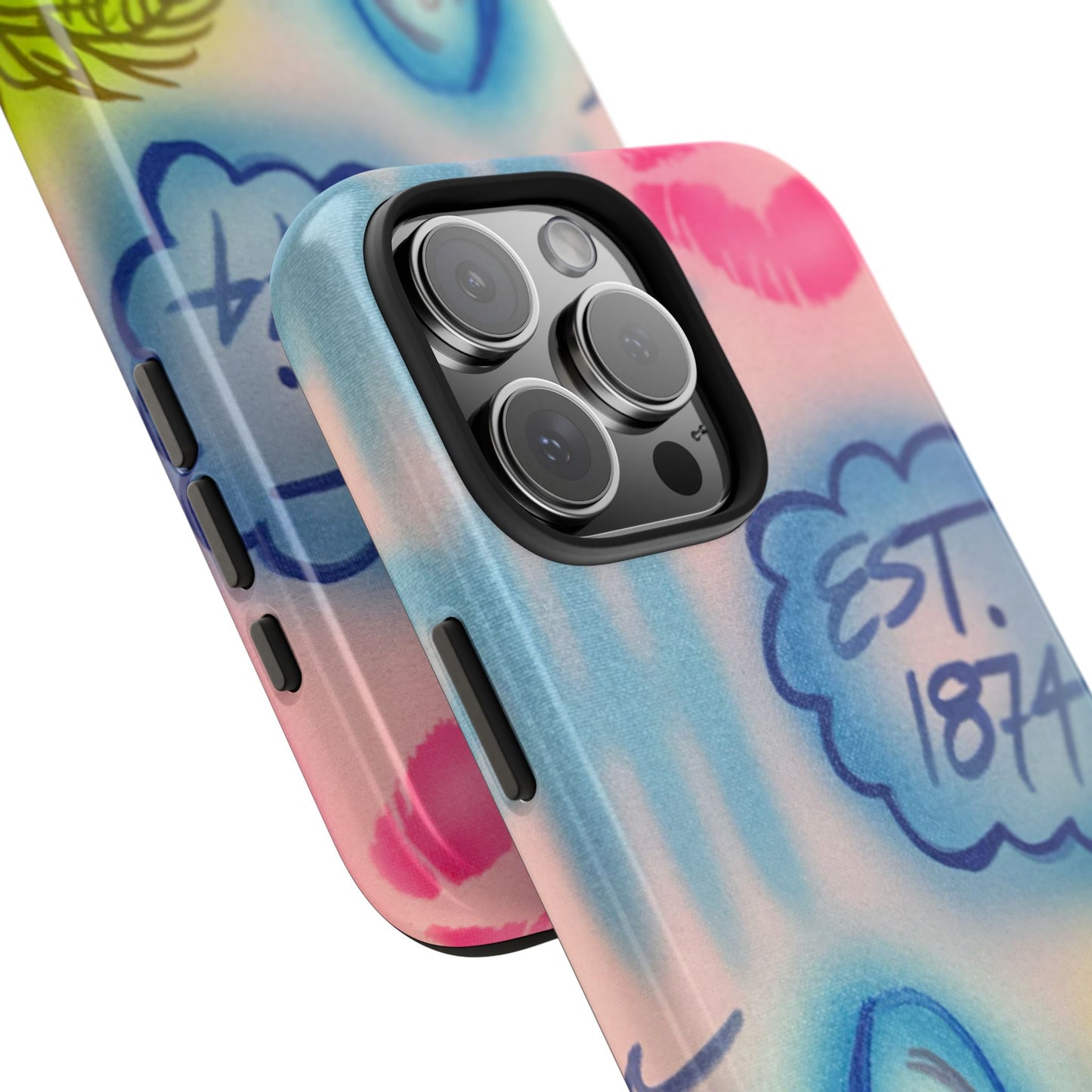 "in the wave" airbrush iPhone case