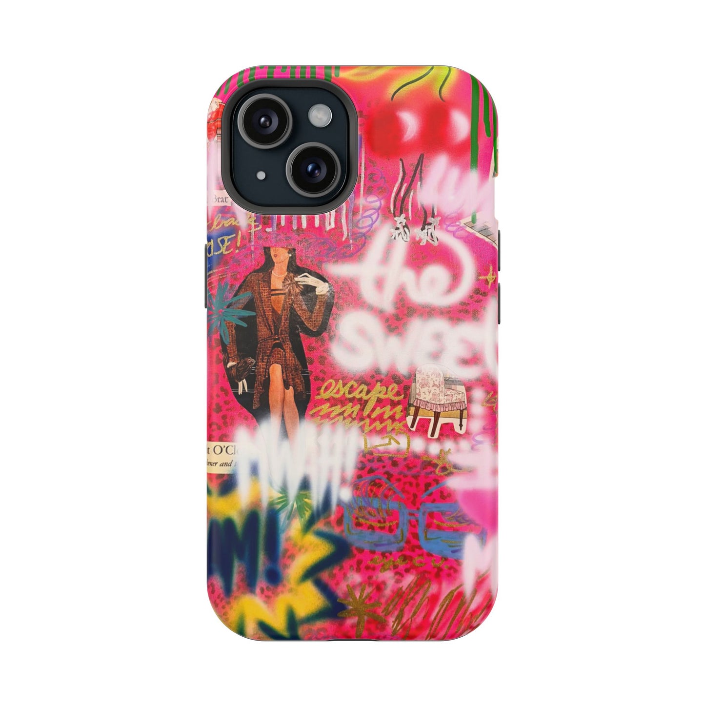 MagSafe "Sweet Escape" Airbrush iPhone Hülle