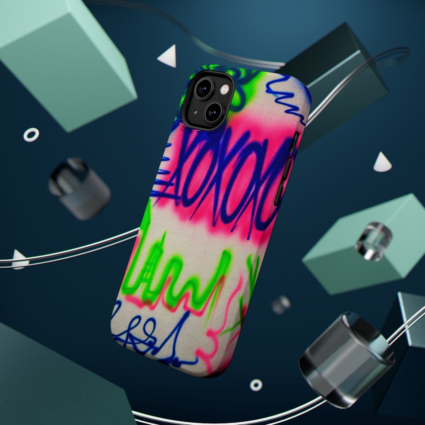 MagSafe "city secrets" Airbrush iPhone-Hülle