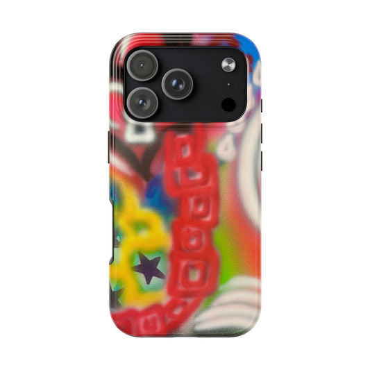 "lock it in, lover" airbrush iPhone case