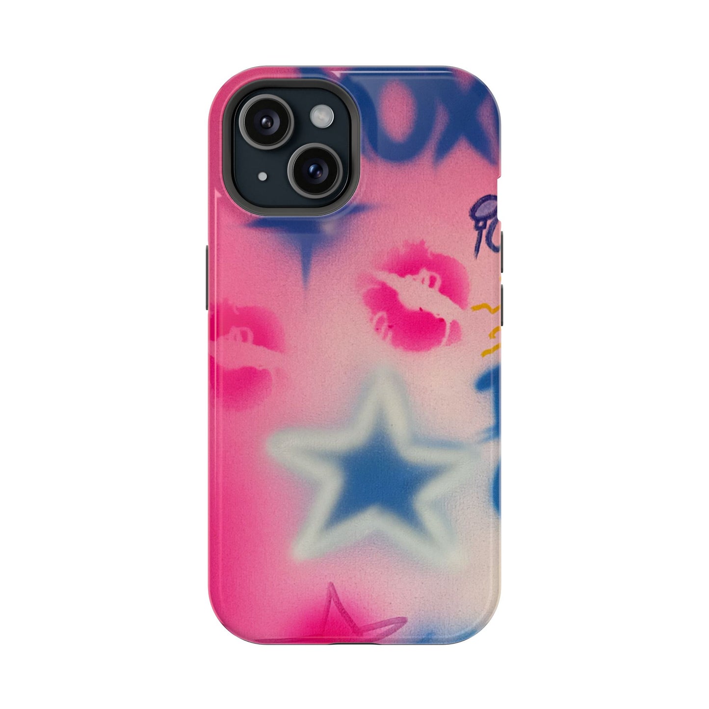 MagSafe "Sternsymbol" Airbrush iPhone-Hülle