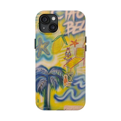 "ciao bella" airbrush iPhone case
