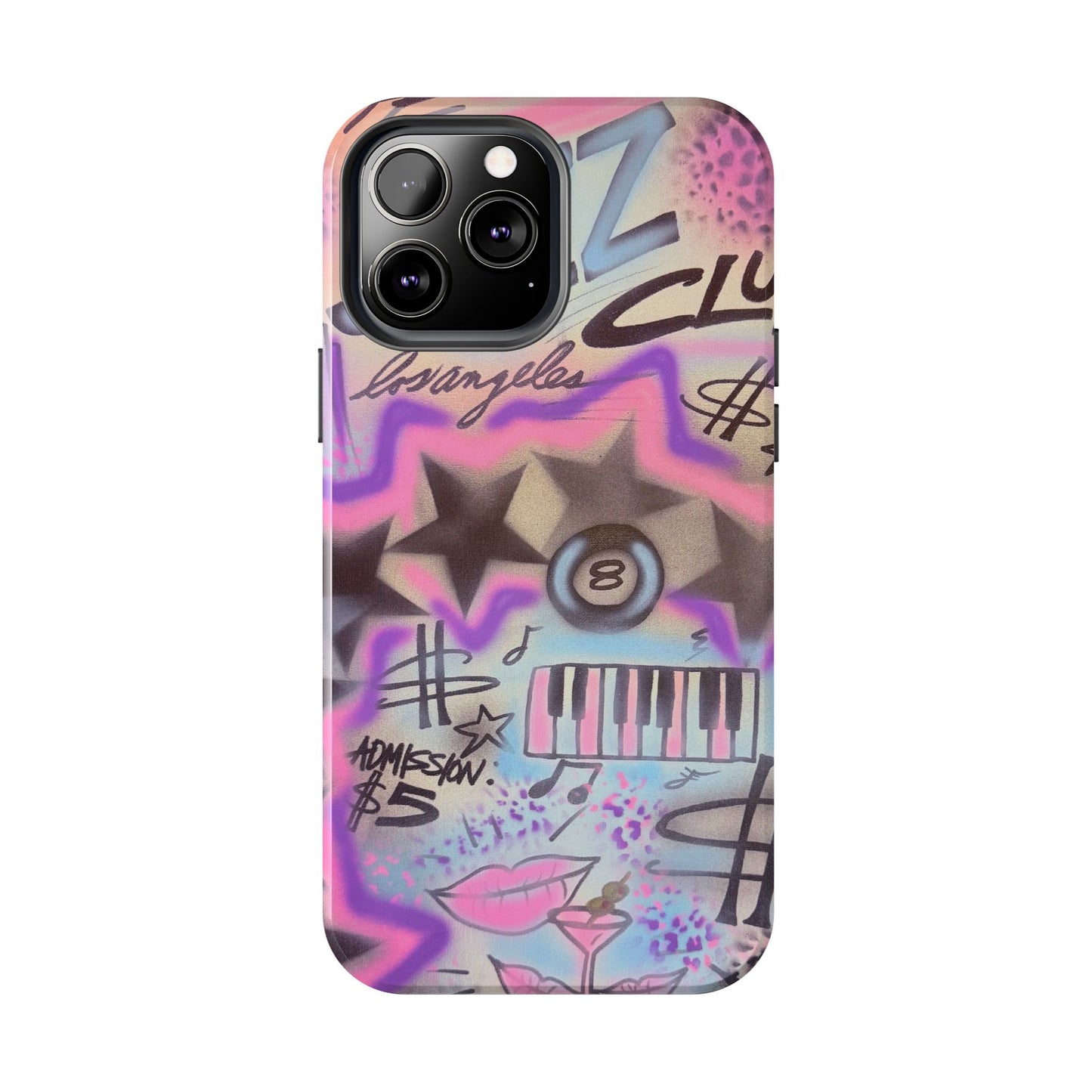 "the jazz club" airbrush iPhone case