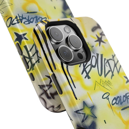 MagSafe "boulder" airbrush iPhone case