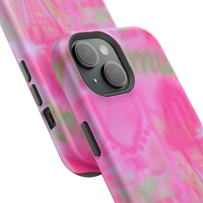 MagSafe "miami matcha" airbrush iPhone case