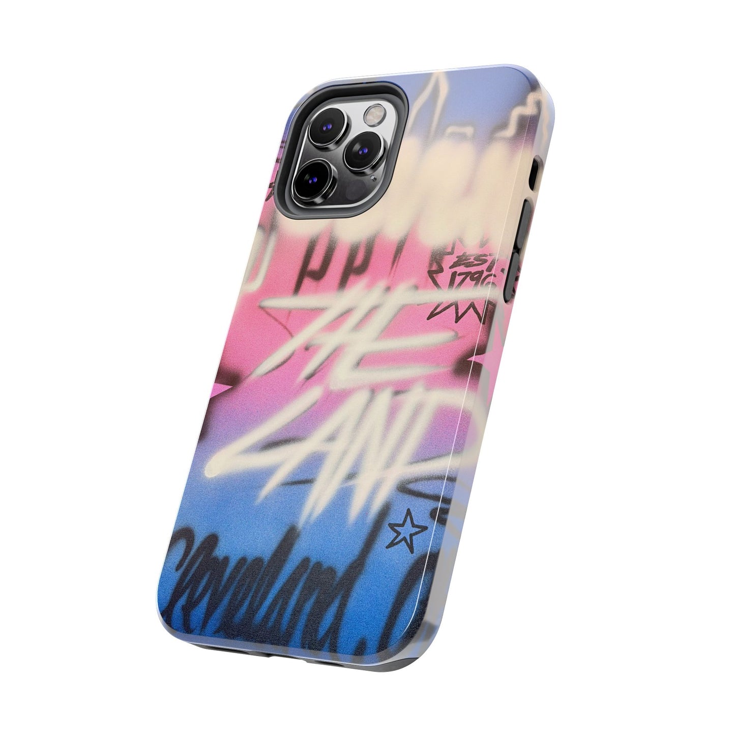 "cleveland" airbrush iPhone case