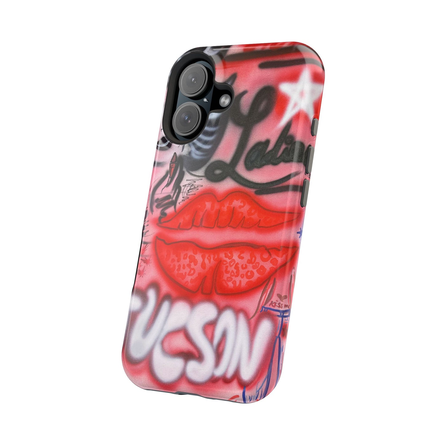MagSafe "tucson, az" airbrush iPhone case