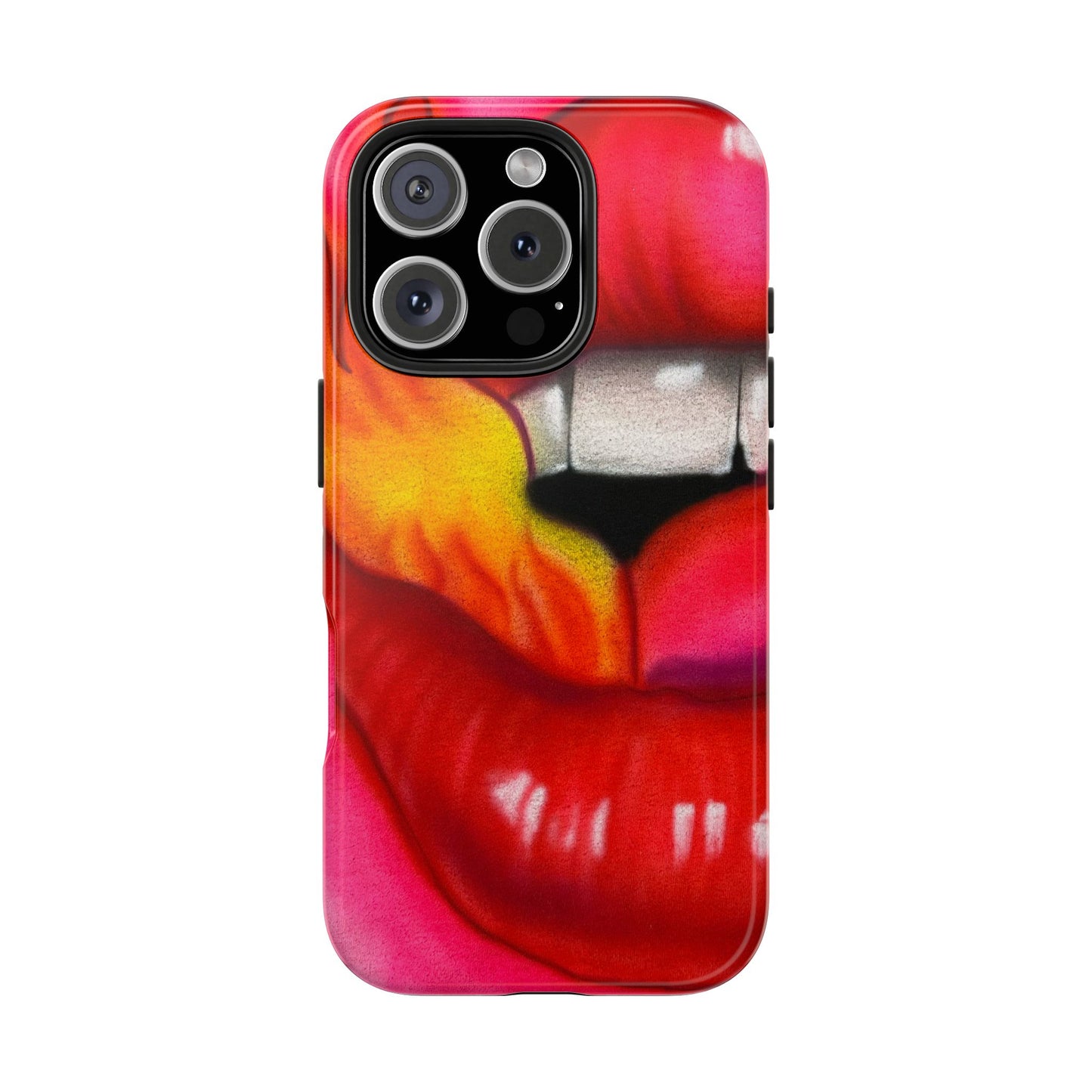"flaming lips pt. 2" airbrush iPhone case