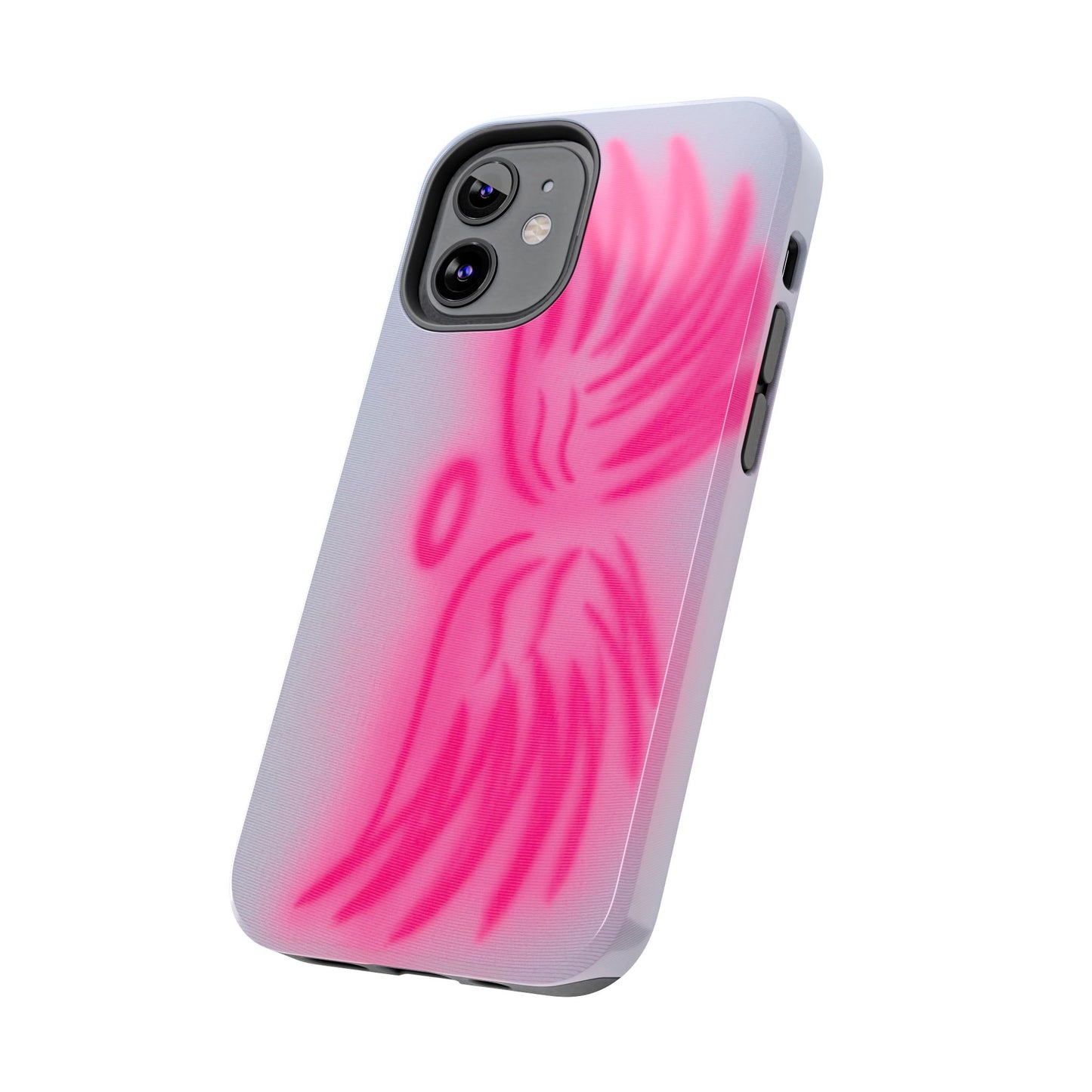 "angel wings" airbrush iPhone case