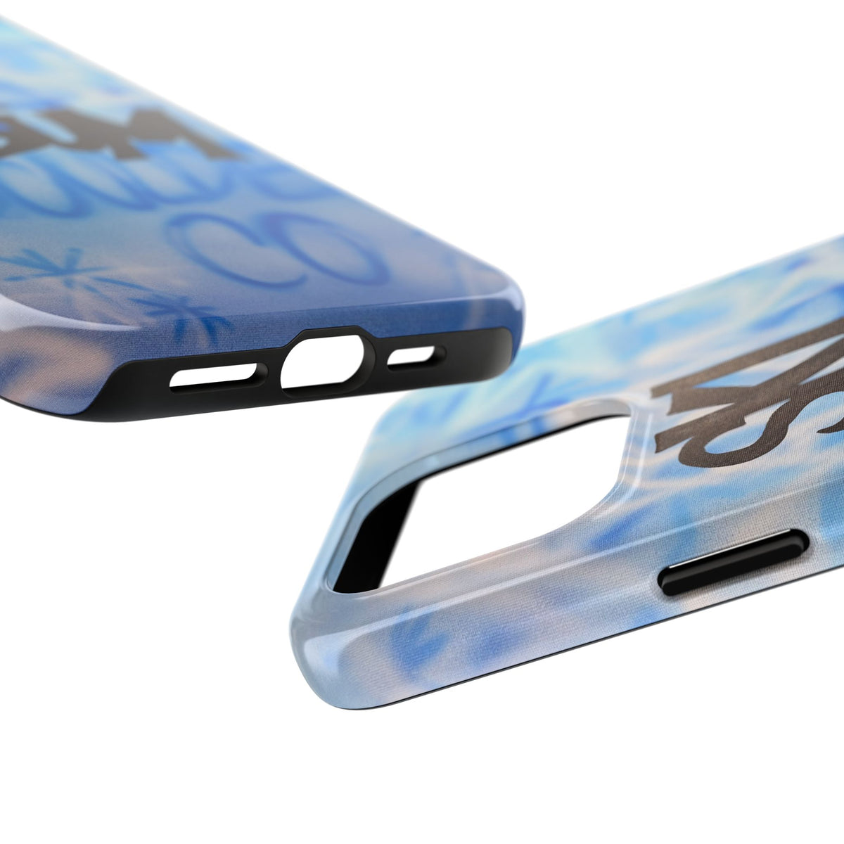 x @axoboulder custom airbrush iPhone case