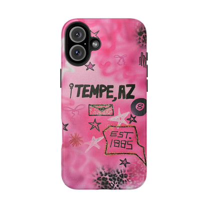 "tempe, az pt. 2" airbrush iPhone case