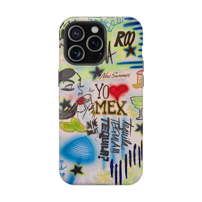 MagSafe "salted lime" airbrush iPhone case
