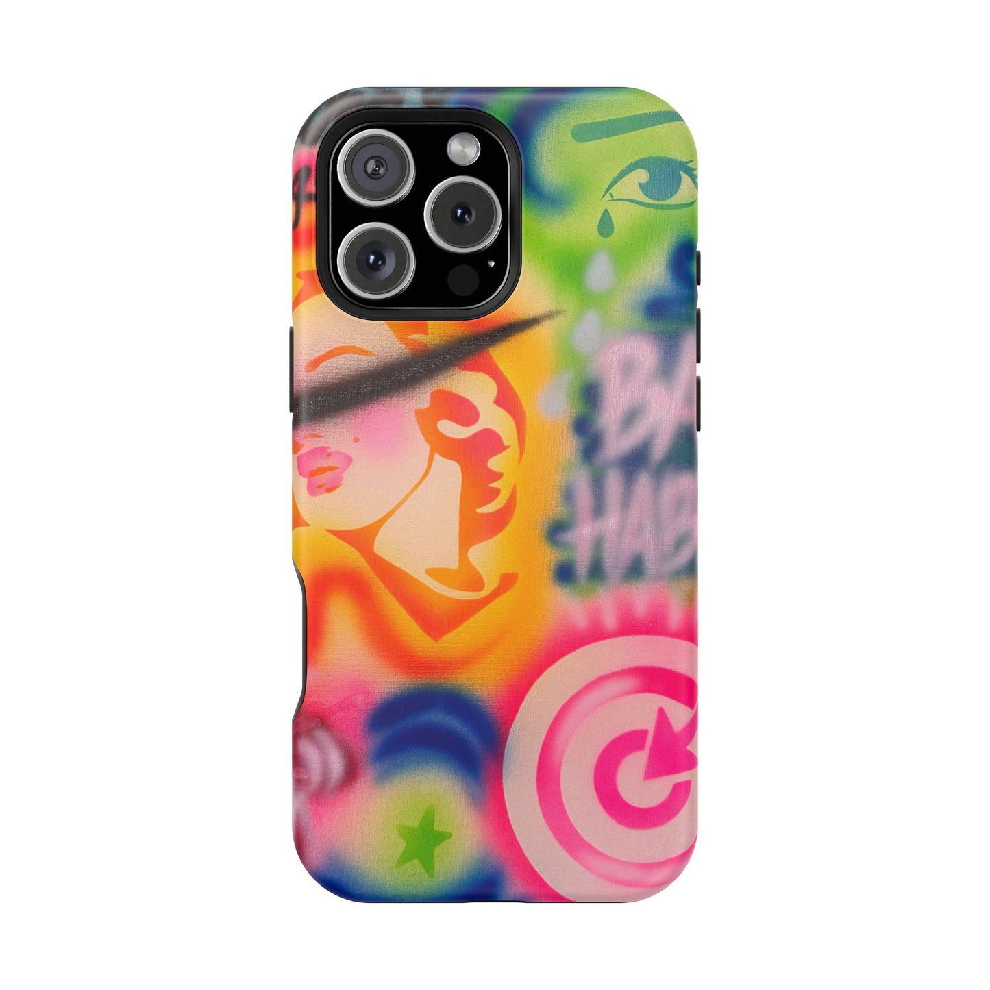 MagSafe „schlechte Angewohnheiten“ Airbrush iPhone Hülle