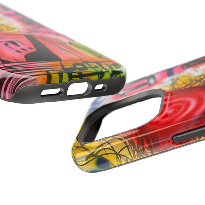 MagSafe „Lost in Paradise“ Airbrush-iPhone-Hülle