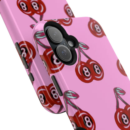 MagSafe "cami cherry pink" Airbrush iPhone Hülle