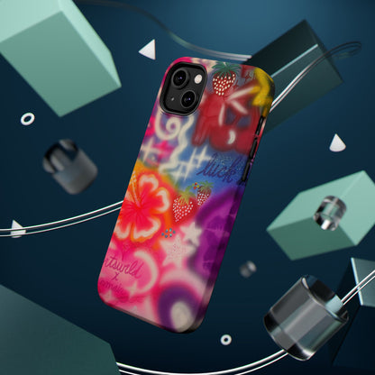 MagSafe „luck & luv“ Airbrush iPhone-Hülle