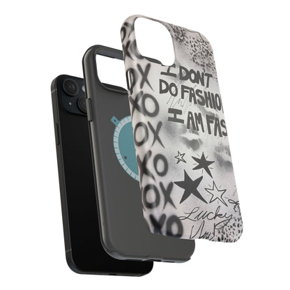 MagSafe "i am fashion" airbrush iPhone case
