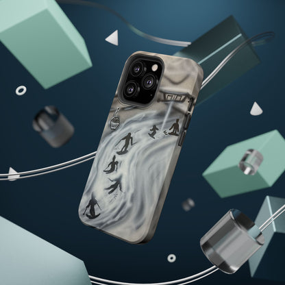 MagSafe "arctic avalanche" airbrush iPhone case