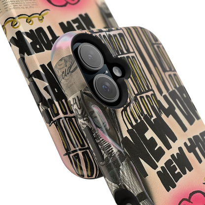MagSafe „New York, New York“ Airbrush iPhone Hülle
