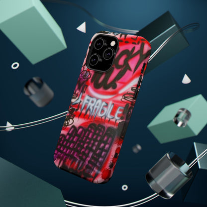 MagSafe "lucky you!" airbrush iPhone case