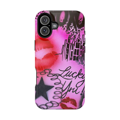 MagSafe "ulterior motive" airbrush iPhone case
