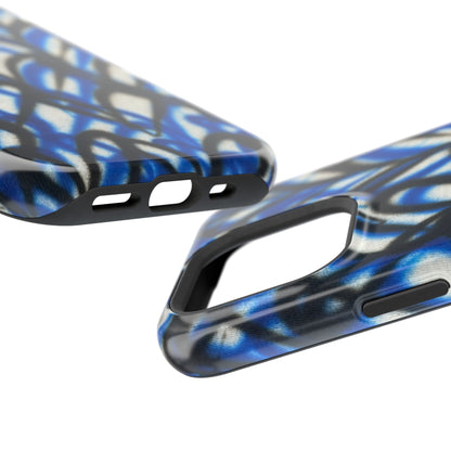 MagSafe "abstract hearts" airbrush iPhone case