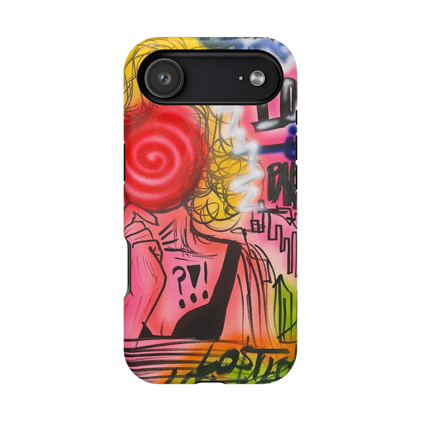 MagSafe „Lost in Paradise“ Airbrush-iPhone-Hülle