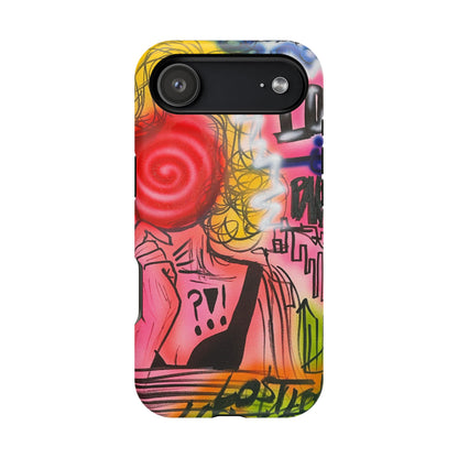 MagSafe „Lost in Paradise“ Airbrush-iPhone-Hülle