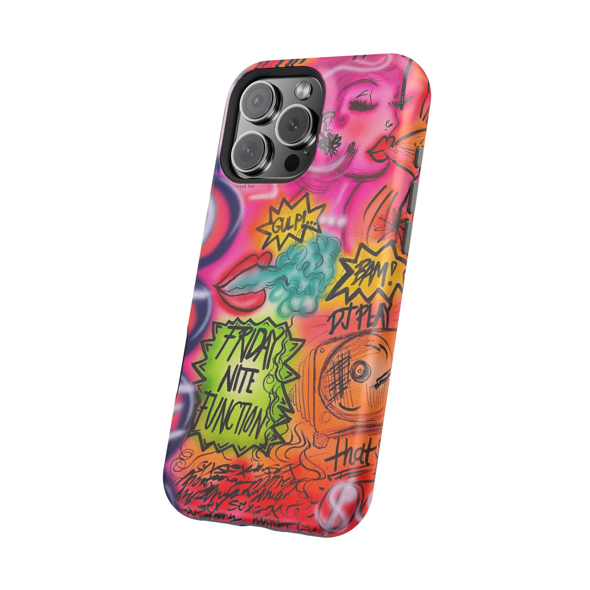 MagSafe „Vegas Ventures“ Airbrush iPhone-Hülle