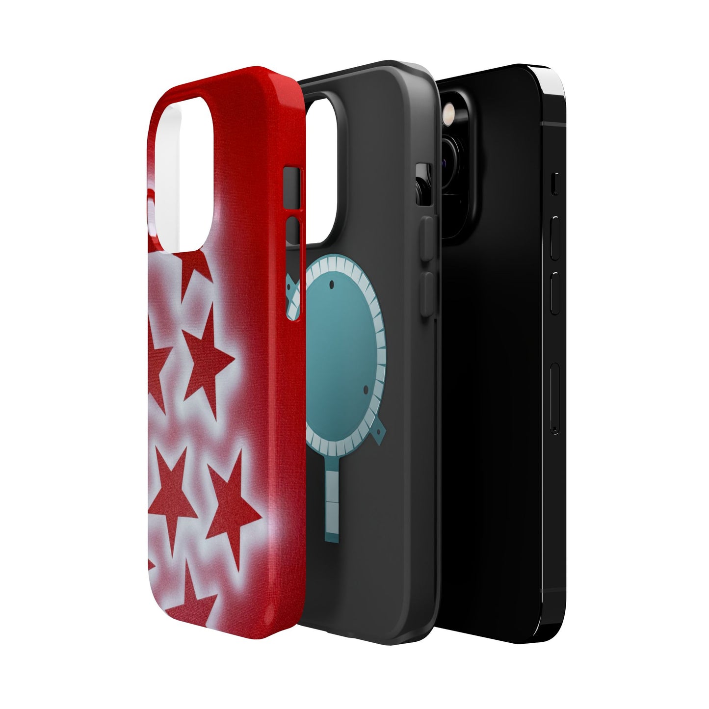 MagSafe „spicy stardust“ Airbrush iPhone Hülle